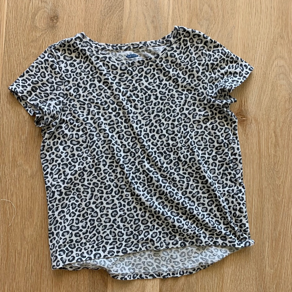 Leopard Print Tee Shirt